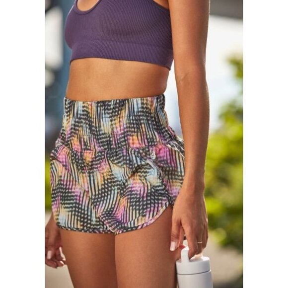 Free People Pants - FREE PEOPLE MOVEMENT the way home shorts in euphoria print size S